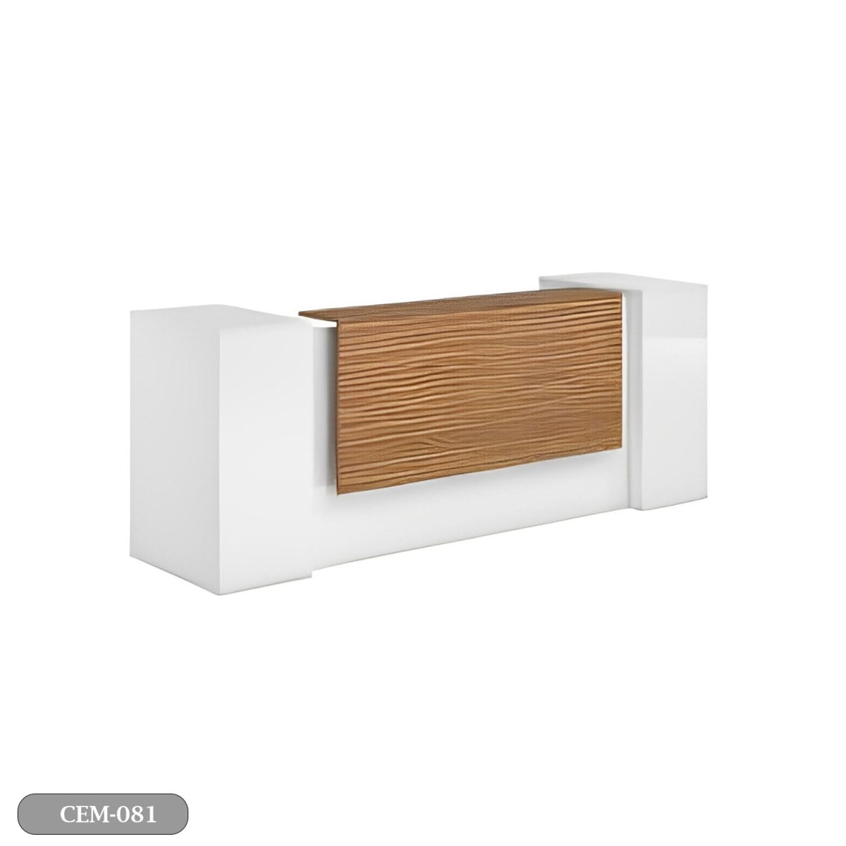 Reception desk - Reception Counter - Spanish MDF wood - CEM-081 - Image 2