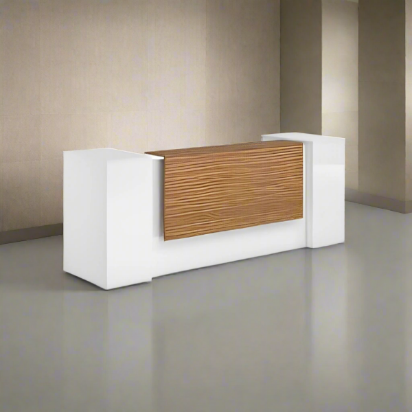 Reception desk - Reception Counter - Spanish MDF wood - CEM-081