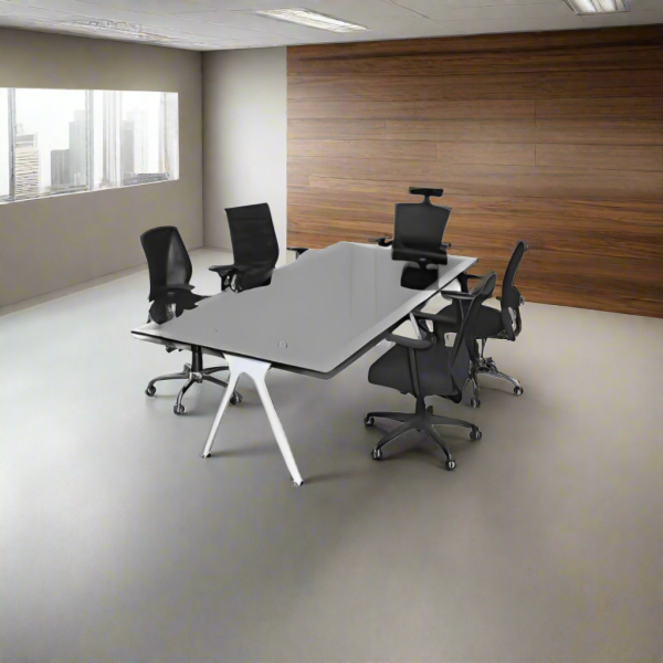 Meeting tab- 200x100 - Spanish MDF wood with metal chassis - CEM-056