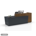 Reception desk - Reception Counter - Spanish MDF wood - CEM-094 - Image 2