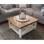 Natural wood coffee table - 75 * 45 - ELG-042