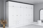 High quality MDF wood wardrobe - OAL-071