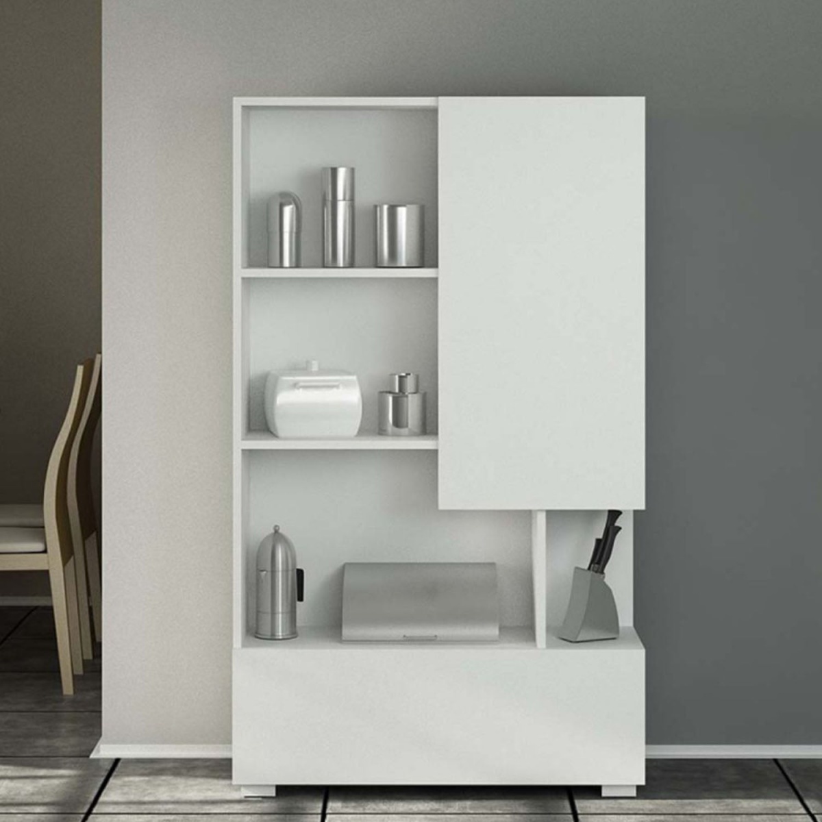 High-quality MDF wood kitchen unit - OUBE-039 - Image 1