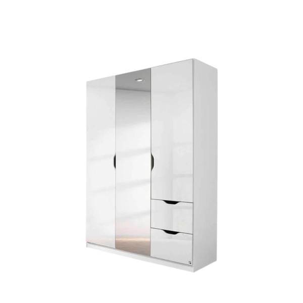 MDF wood wardrobe with melamine layer - KYN-111
