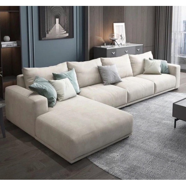Beech wood corner with linen or velvet fabric - KYN-075