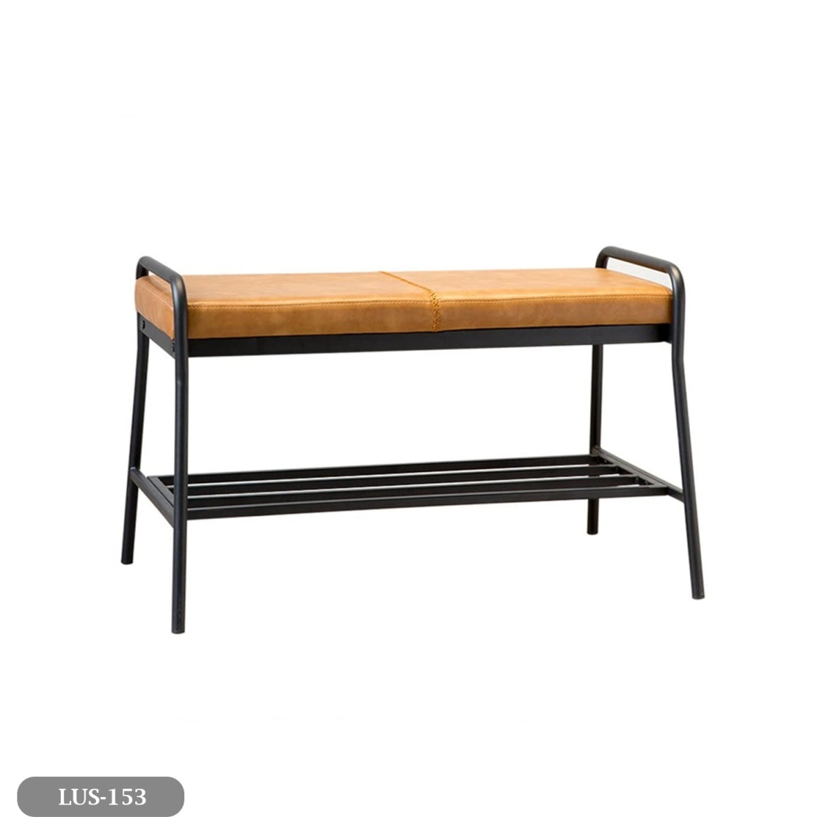 Metal and leather shoe cabinet - LUS-153 - Image 2