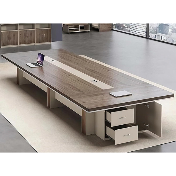 Meeting tab- 240x120 - Spanish MDF wood with metal chassis - CEM-062