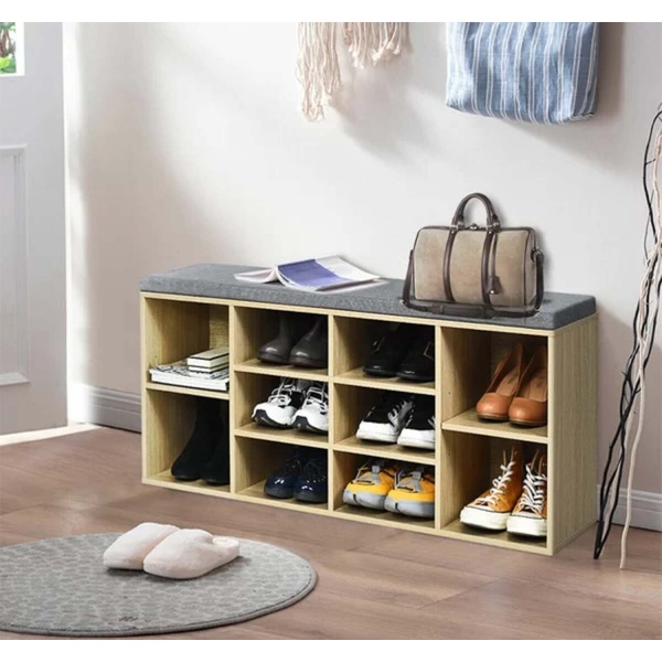 High-quality MDF wooden shoe rack - O-SRH-017
