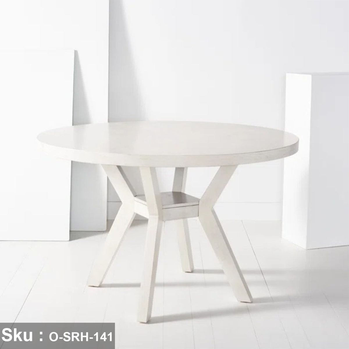 Wooden dining table - O-SRH-141 - Image 4