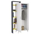 Cupboard 110 * 200 high quality MDF wood ant - 48 - Image 4