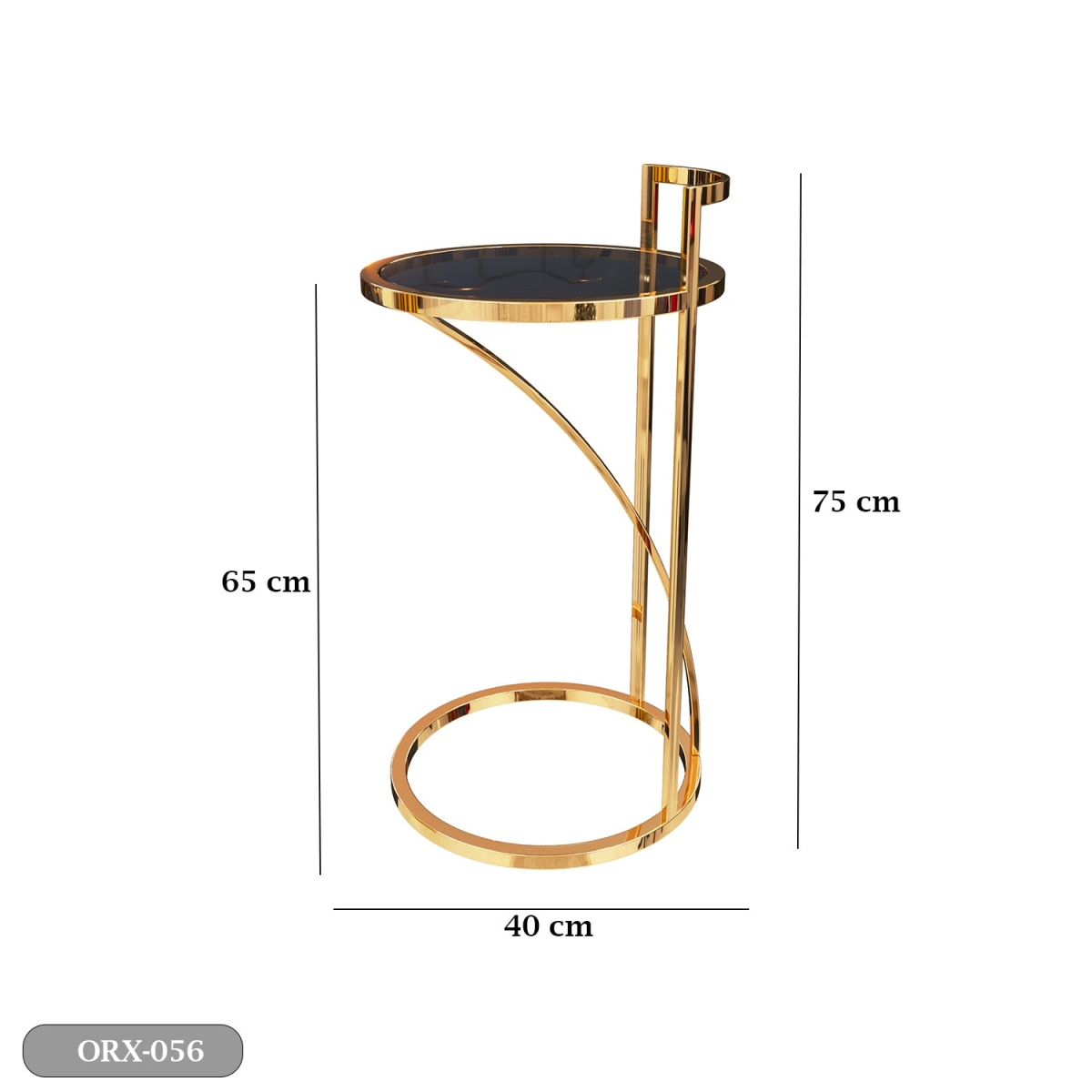 Stainless Steel Side Table - ORX-056 - Image 3
