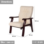 Waiting chair - OMD-122 - Image 3