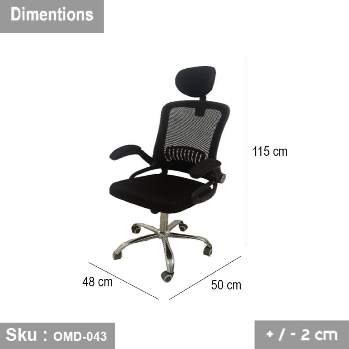Office chair - OMD-043 - Image 3