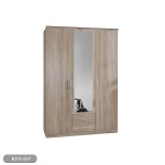 MDF wood wardrobe with melamine layer - KYN-107 - Image 2
