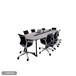Meeting tab- 240x120 - Spanish MDF wood with metal chassis - CEM-033 - Image 2