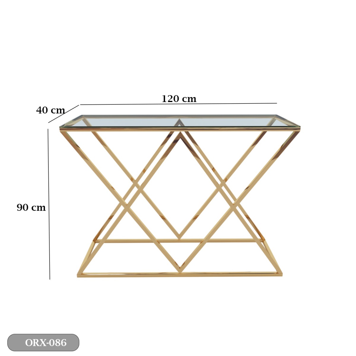 Stainless Steel Console - ORX-086 - Image 3