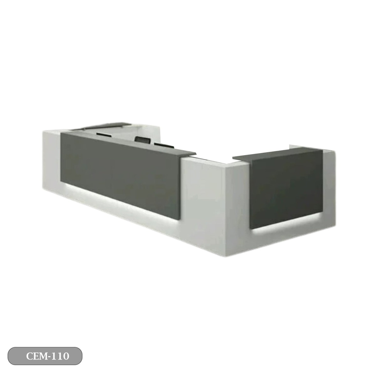 Reception desk - Reception Counter - Spanish MDF wood - CEM-110 - Image 2