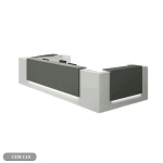 Reception desk - Reception Counter - Spanish MDF wood - CEM-110 - Image 2