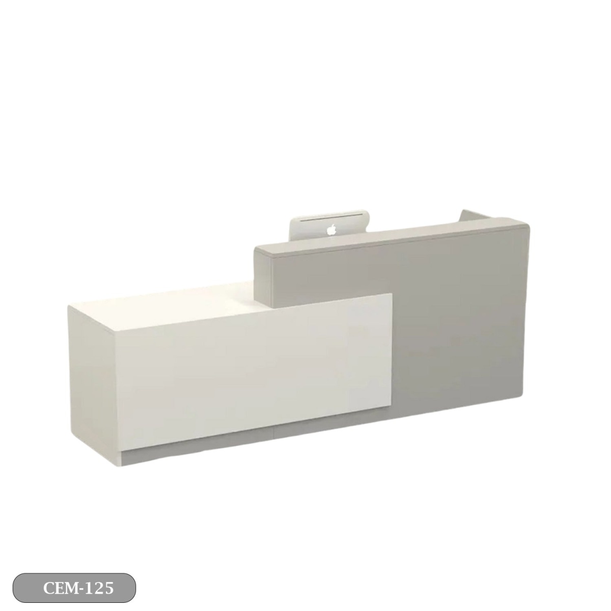 Meeting tab- 240x120 - Spanish MDF wood with metal chassis - CEM-063 - Image 2