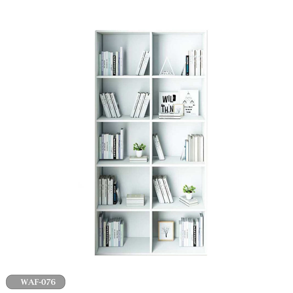 Library - High-Quality MDF Wood - WAF-076 - Image 2