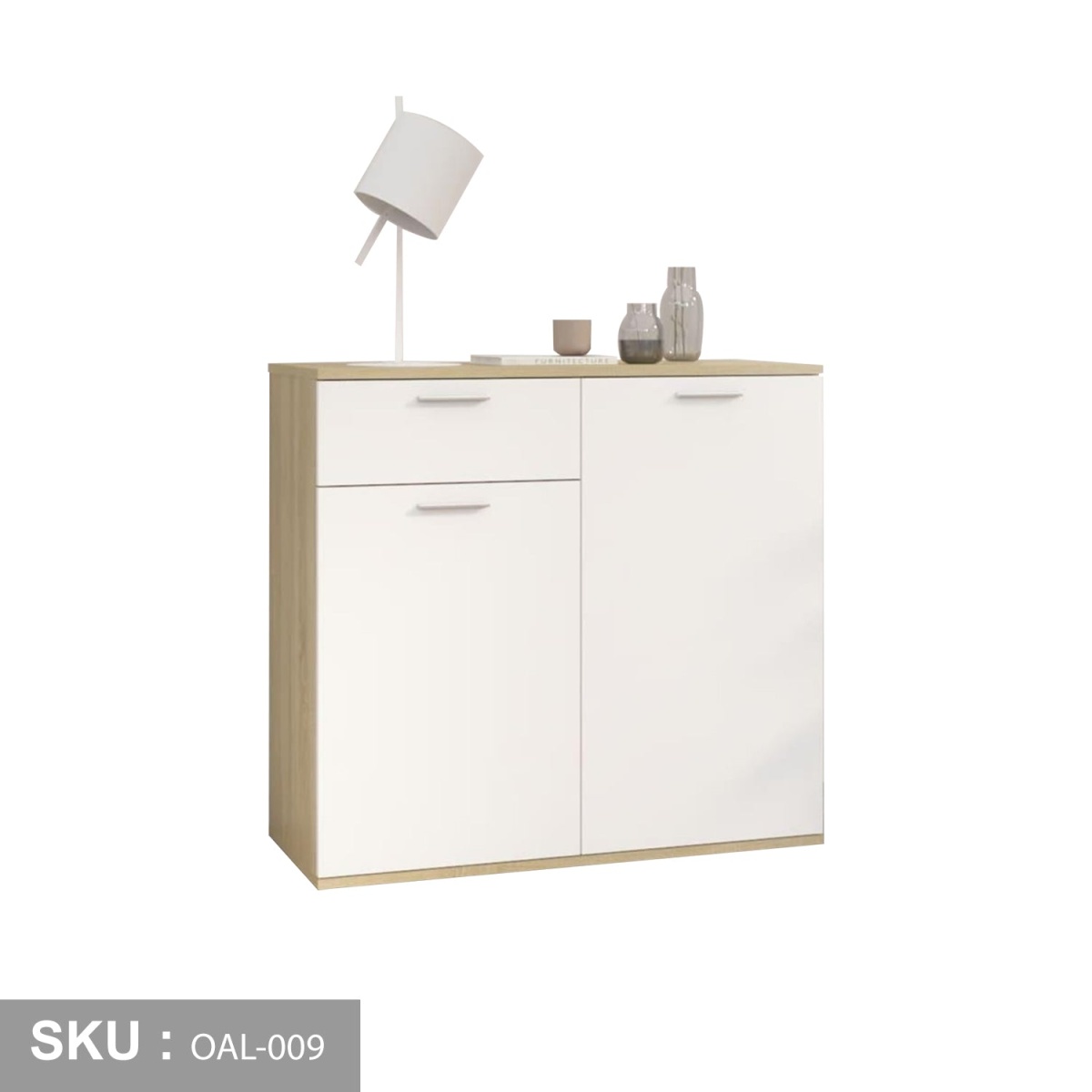 High quality MDF wooden shoe cabinet - OAL-009 - Image 2