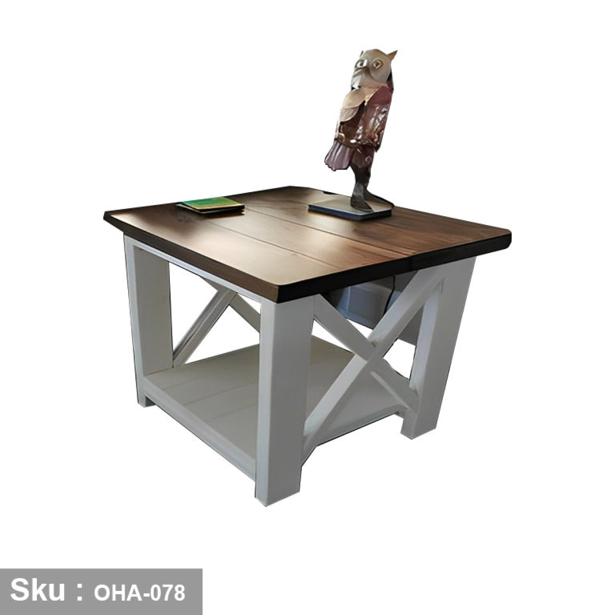 Side table made of Swedish wood - OHA-078 - Image 2