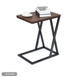 Side table made of MDF wood and metal - WAF-044 - Image 2
