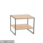 High quality MDF wood side table - O-SRH-048 - Image 2