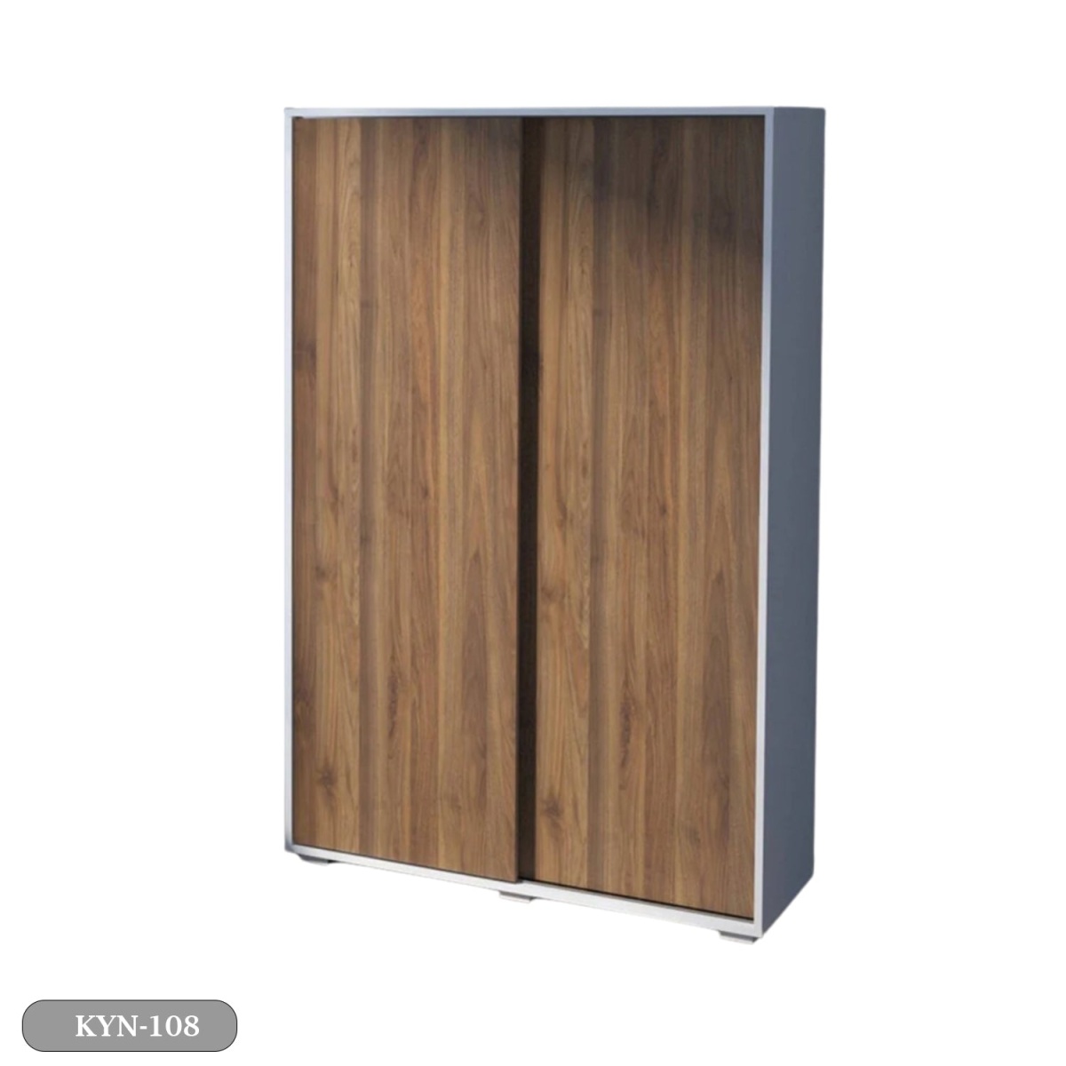 MDF wood wardrobe with HPL layer - KYN-108 - Image 2