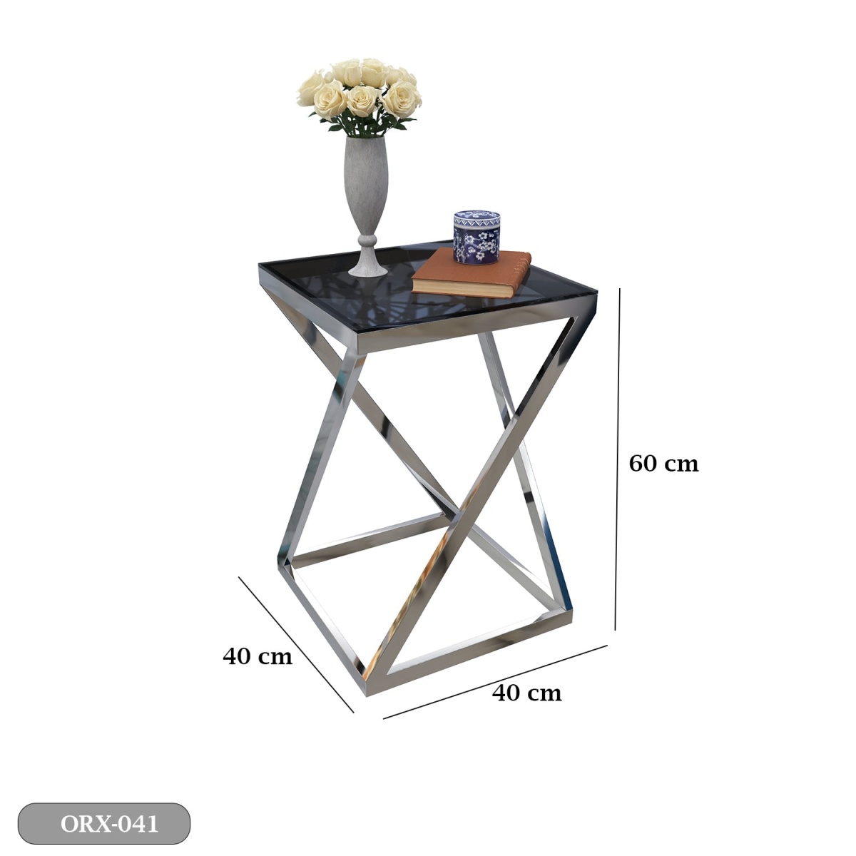 Stainless Steel Side Table - ORX-041 - Image 3