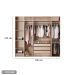 MDF Wood Cabinet - KYN-086 - Image 3
