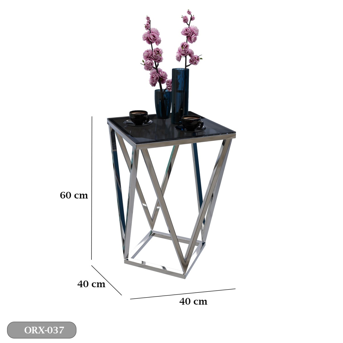 Stainless Steel Side Table - ORX-037 - Image 3