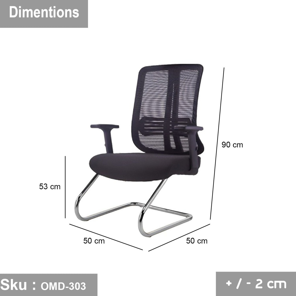 Imported Office Chair - OMD-303 - Image 3