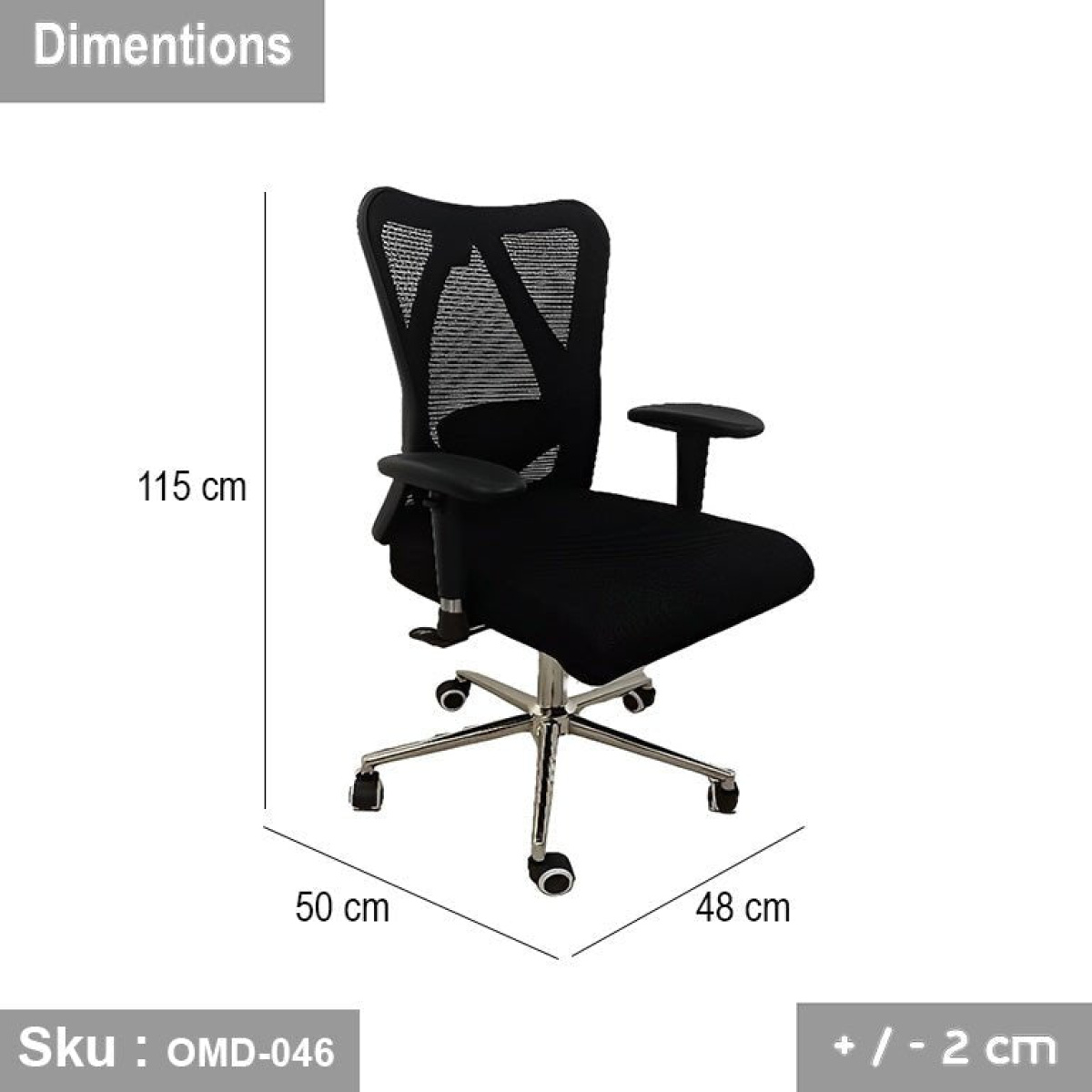 Office chair - OMD-046 - Image 3