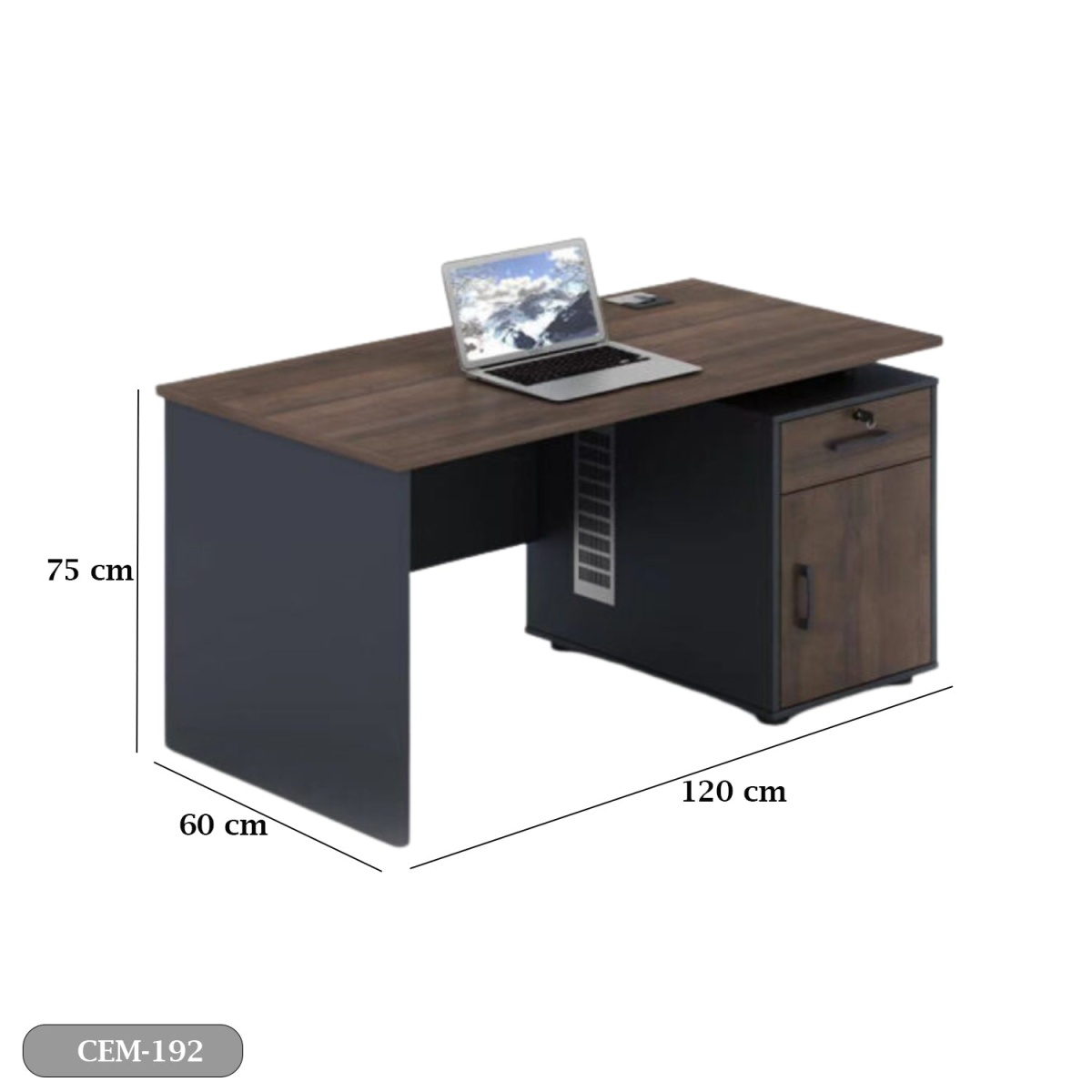 Spanish MDF Employee Desk - CEM-192 - Image 3