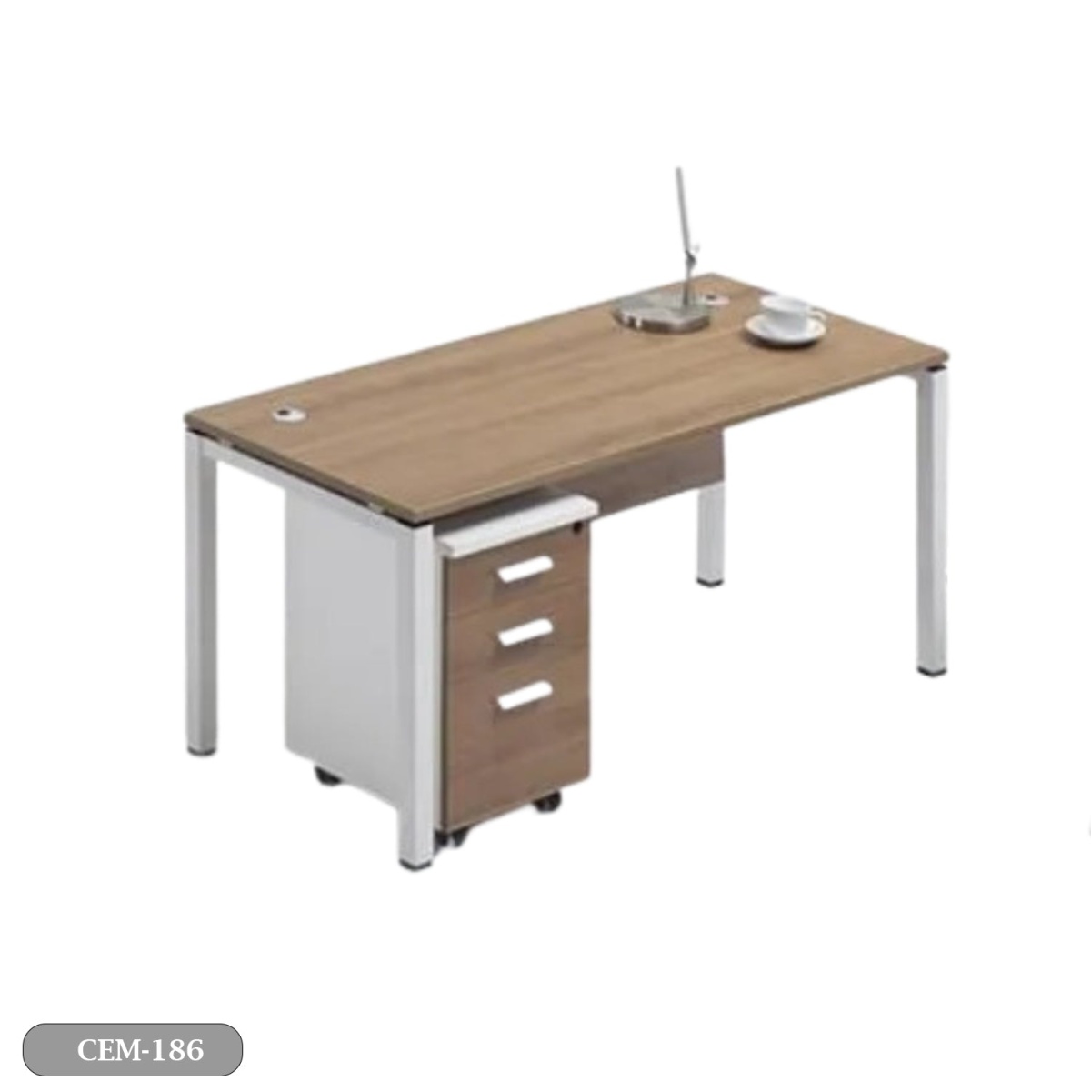 Spanish MDF Employee Desk - CEM-186 - Image 2