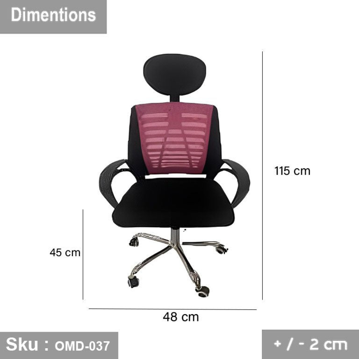 Office chair - OMD-037 - Image 3