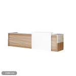 Meeting tab- 240x120 - Spanish MDF wood with metal chassis - CEM-063 - Image 2