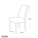 Dining table - 7 pieces of high quality beech wood - KYN-161 - Image 2