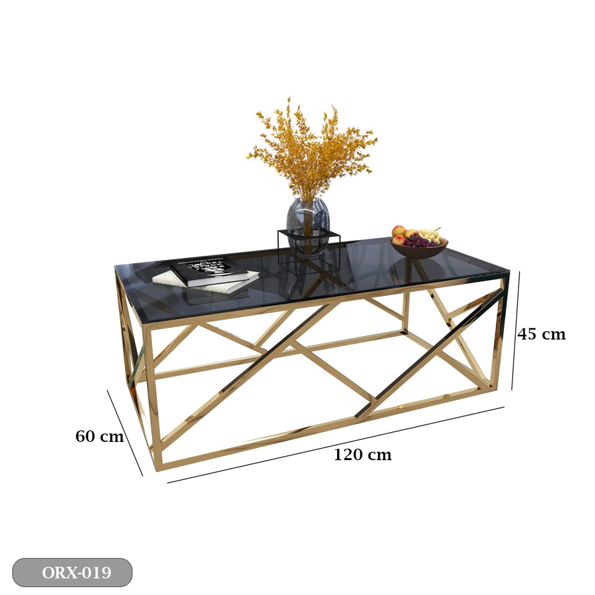 Stainless Steel Coffee Table - ORX-019 - Image 3