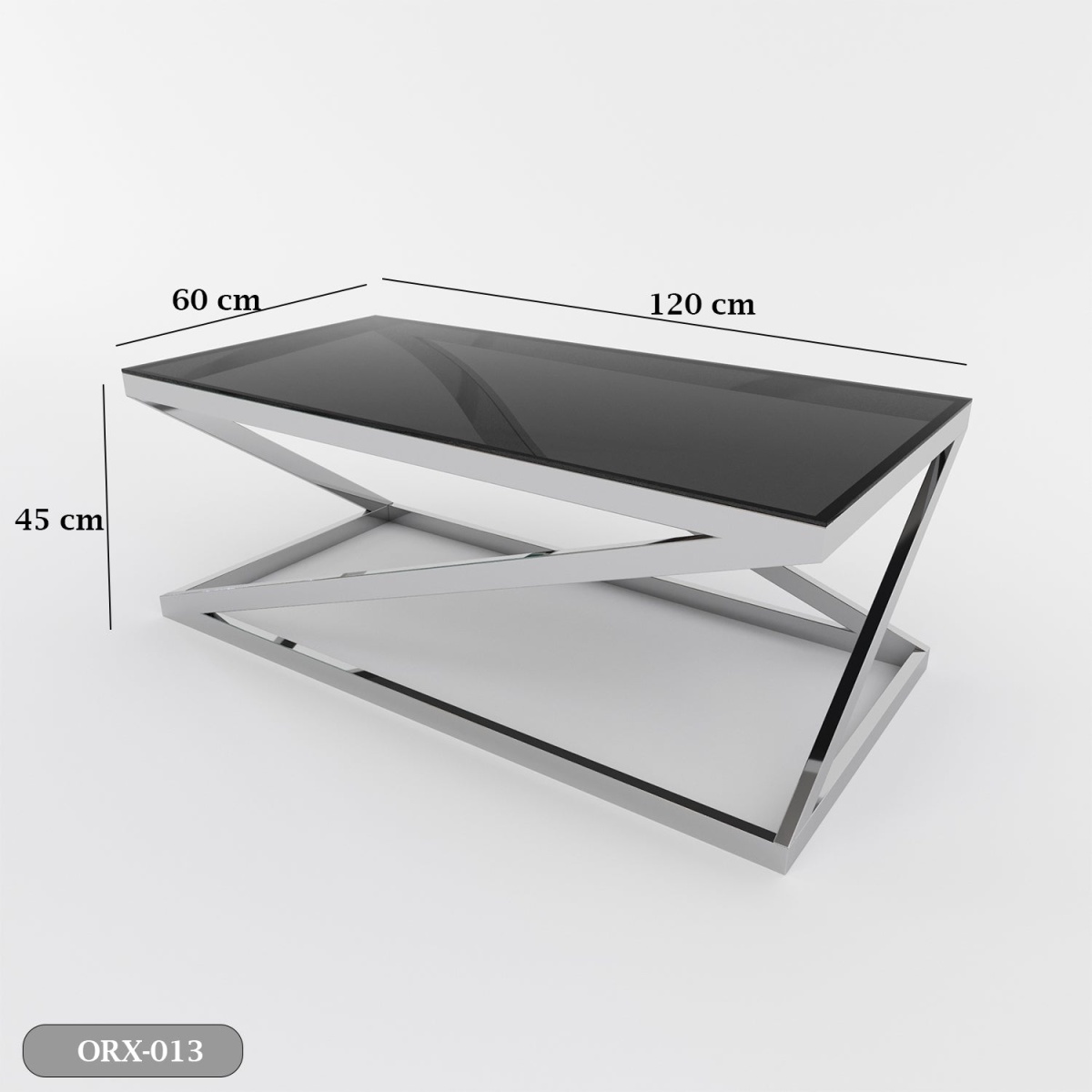 Stainless Steel Coffee Table - ORX-013 - Image 3