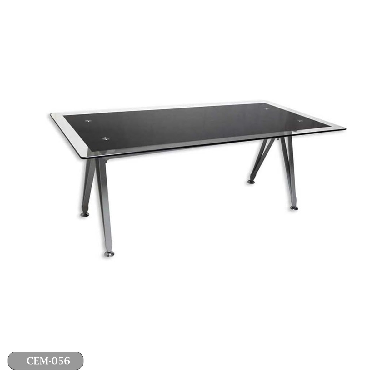 Meeting tab- 200x100 - Spanish MDF wood with metal chassis - CEM-056 - Image 3
