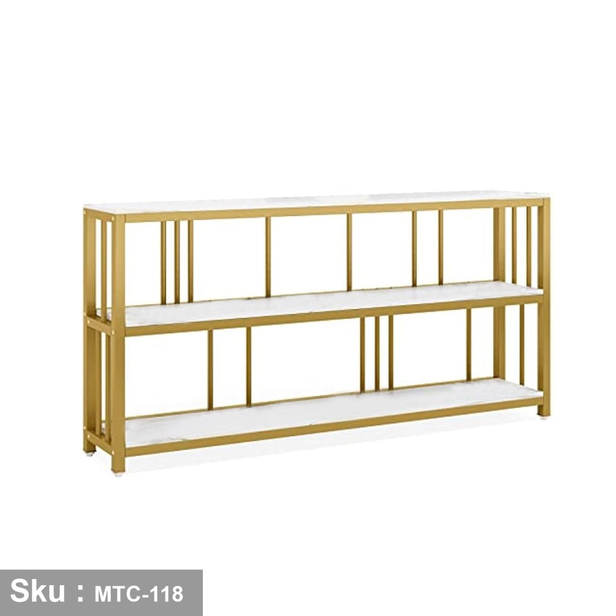 Electrostatic painted metal console - MTC-118 - Image 2