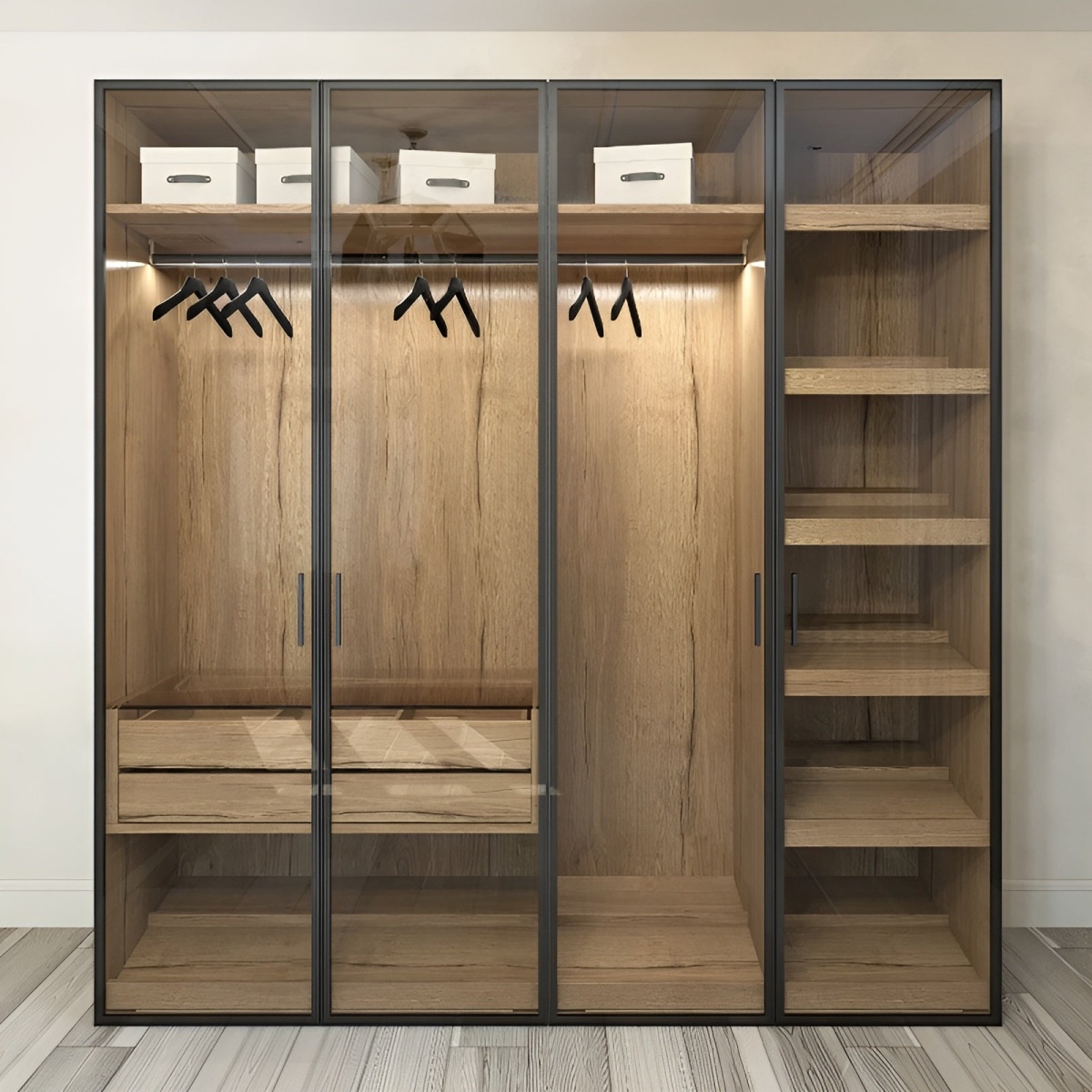 MDF wood dressing with melamine layer - KYN-105 - Image 1