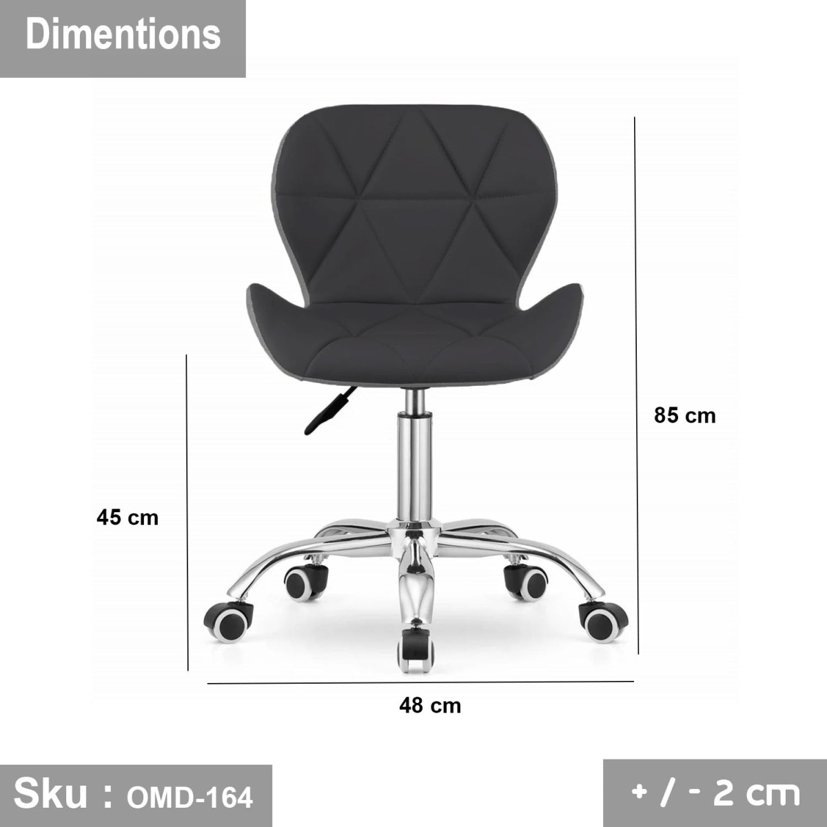 Leather office chair - OMD-164 - Image 3