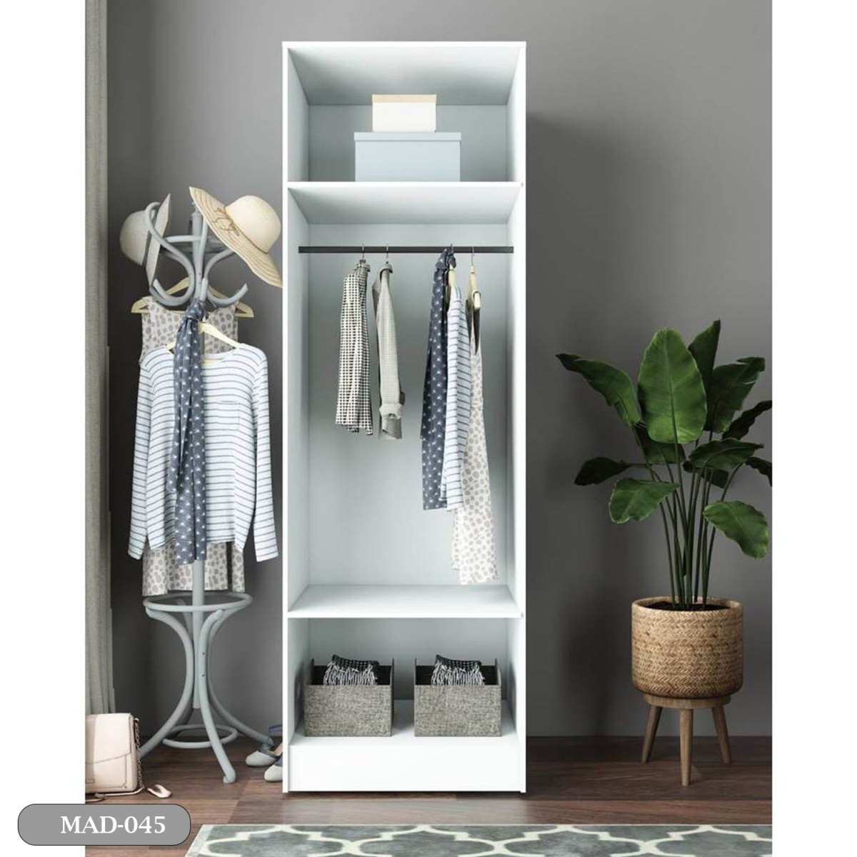 Spanish MDF Wooden Cabinet - MAD-045 - Image 3