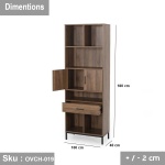 Shelving unit 100x40cm - OVCH-019 - Image 3