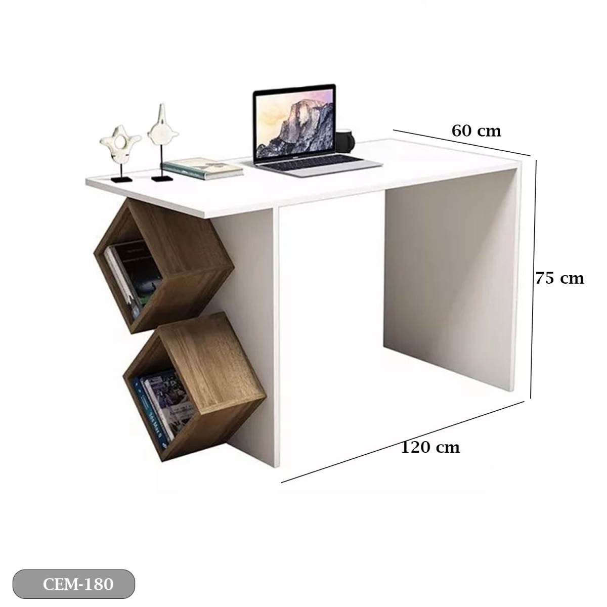 Spanish MDF Employee Desk - CEM-180 - Image 3