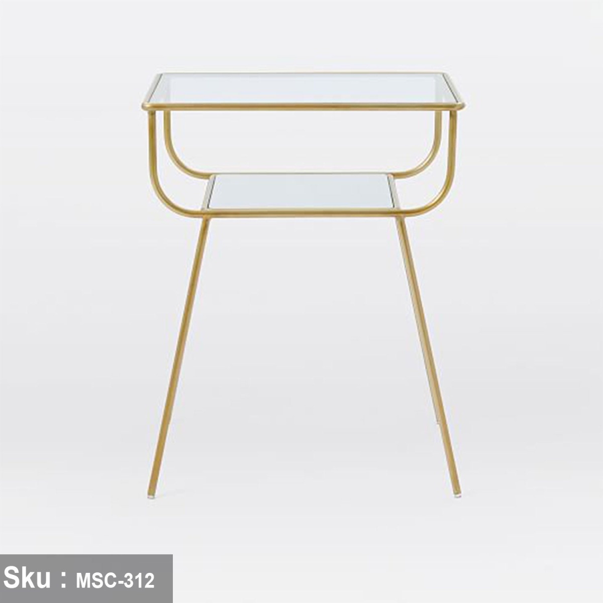 Elizabeth side table, iron, electrostatic paint - Image 3