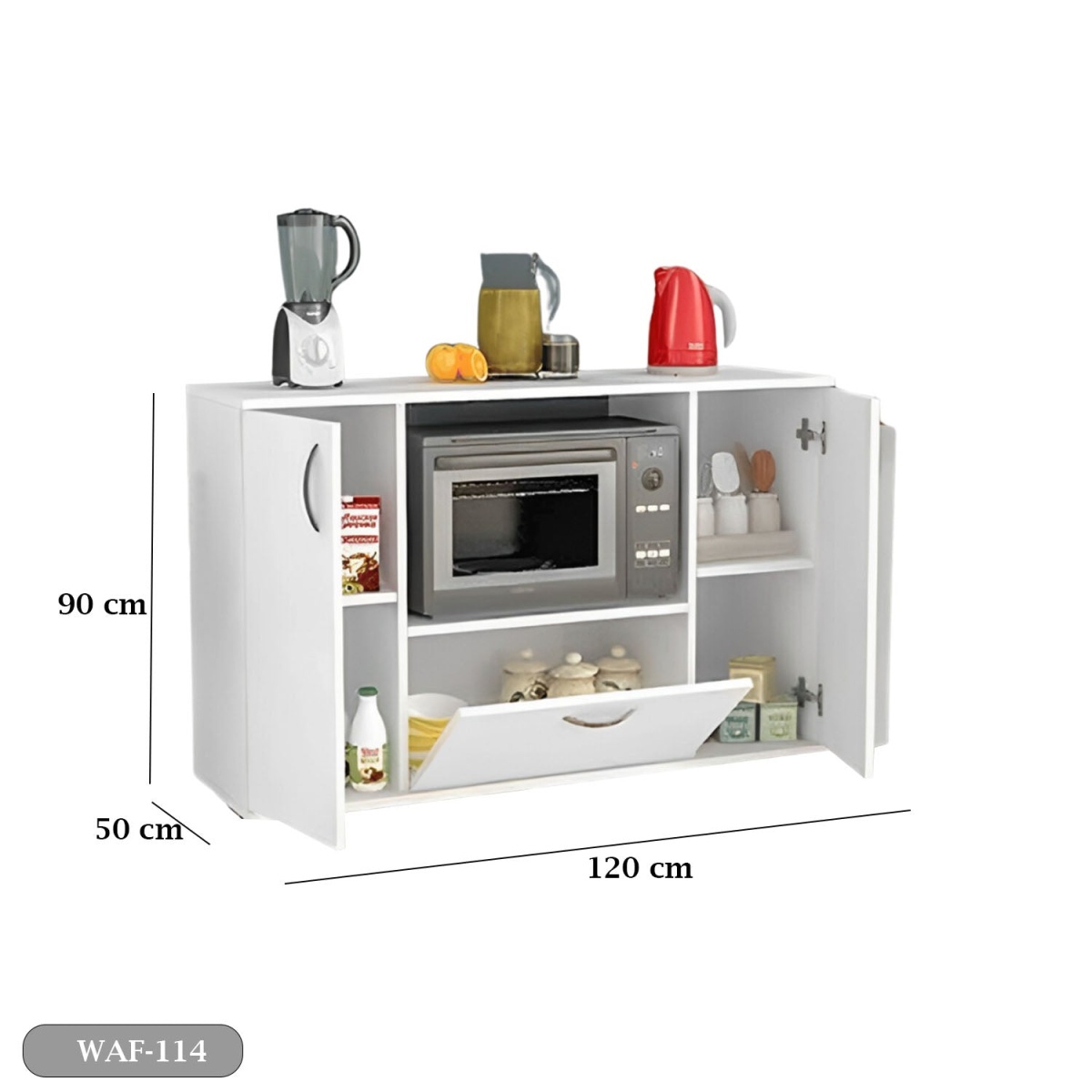 Coffee Corner - High Quality MDF Wood - WAF-114 - Image 3